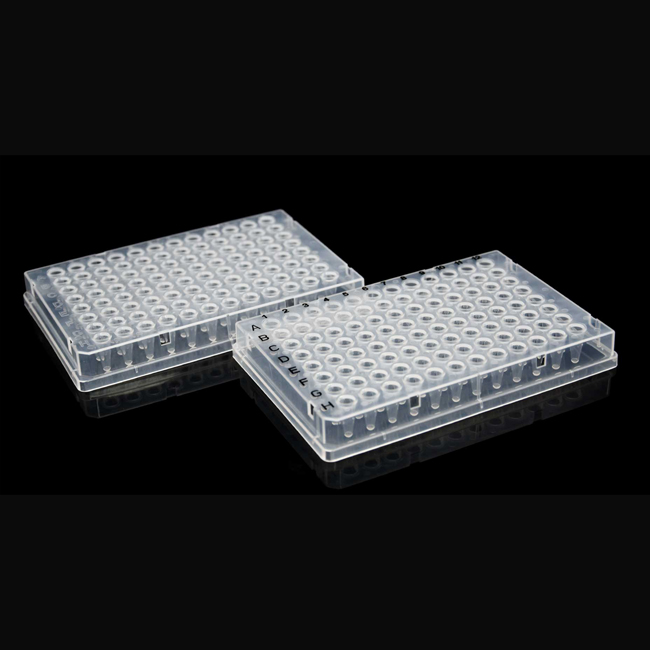 96 Well PCR plate, 0.2 mL, Full skirt, clear